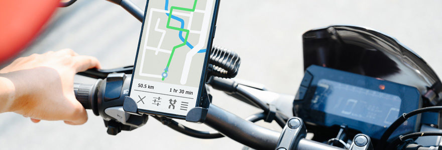 Tracker GPS pour moto